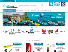 Tablet Screenshot of nautigames.com